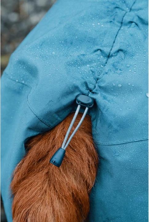Actual product image Hurtta Monsoon raincoat dark grey (35, XS, Dog raincoat)