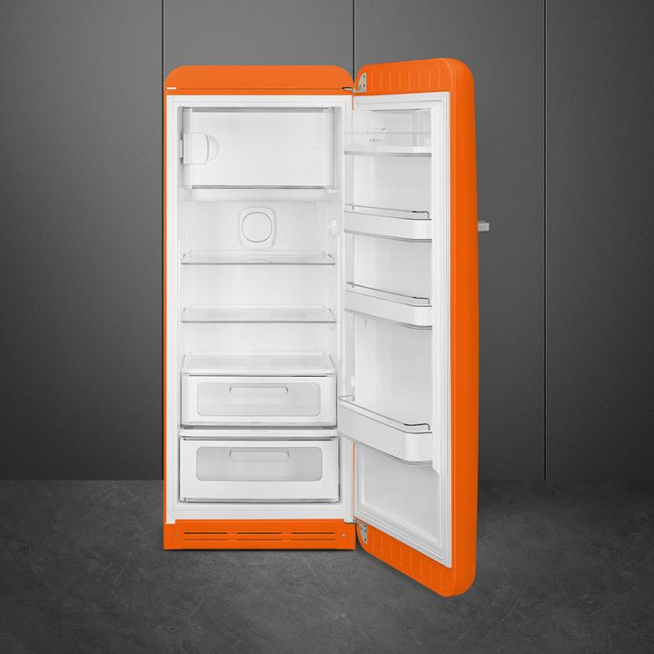 Immagine prodotto Smeg FAB28ROR6 Kühlschrank Rechtsanschlag Orange 50's Style, 2025 Modell, EEK: C (270 l)