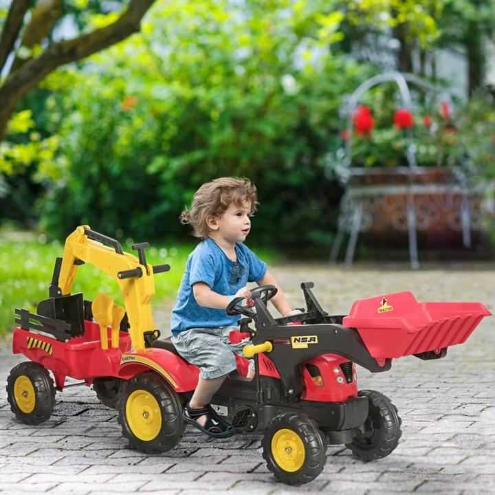 Produktbild Homcom Tretbagger mit Frontlader