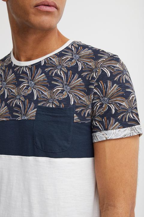Immagine prodotto Solid Florian T-Shirt Con Disegno Maglietta A Manica Corta Da Uomo Con Girocollo In Cotone 100% (M)