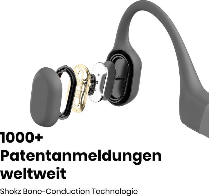 Actual product image Shokz OpenRun (No noise cancelling, 8 h, Wireless)