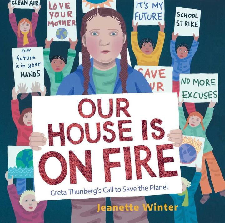 Notre maison est en feu (Anglais, Jeanette Winter, 2019)