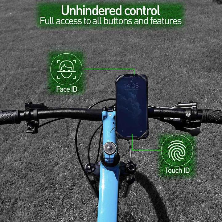 Produktbild Tellur BPH100 Fahrradtelefonhalter schwarz