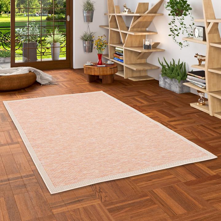 Immagine prodotto Pergamon Tappeto Indoor & Outdoor Flatweave Ottawa Border (80 x 150 cm)