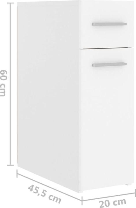 Actual product image VidaXL Nansi (20 x 45.5 x 60 cm)