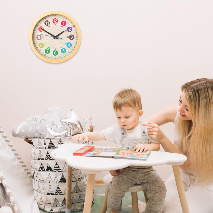 Actual product image Relaxdays Children's wall clock (30 cm)