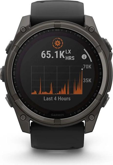 Actual product image Garmin Fenix 8 Solar Sapphire Titanium (51 mm)