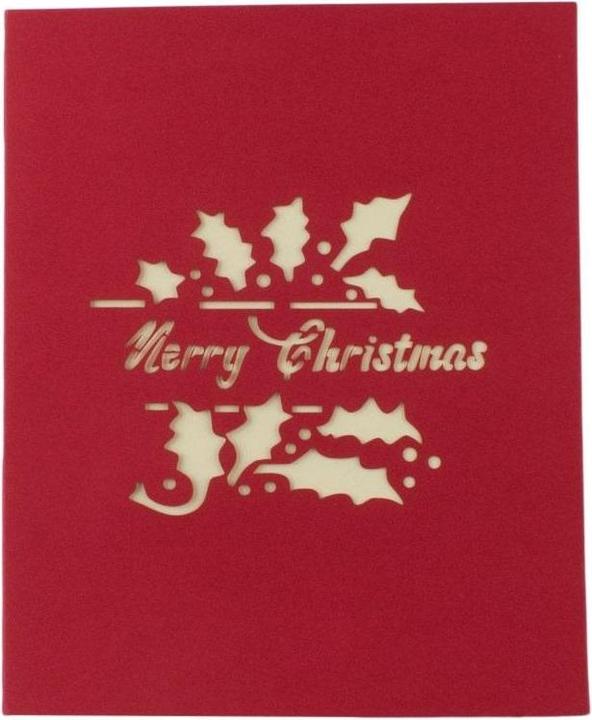 Immagine prodotto JTI Biglietto di Natale pop-up fatto a mano - n. 9 (1 pz.)