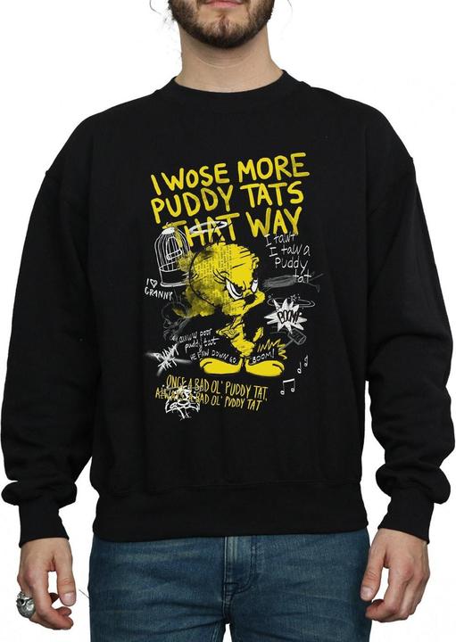 Produktbild Looney Tunes Tweety Pie More Puddy Tats Sweatshirt (S)