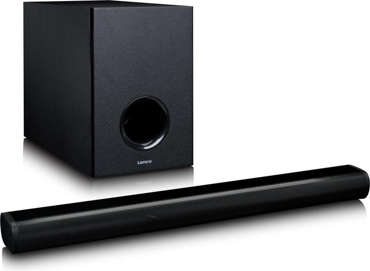 Produktbild Lenco SBW-801BK Bluetooth-Soundbar (70 W, 2.1 Kanal)