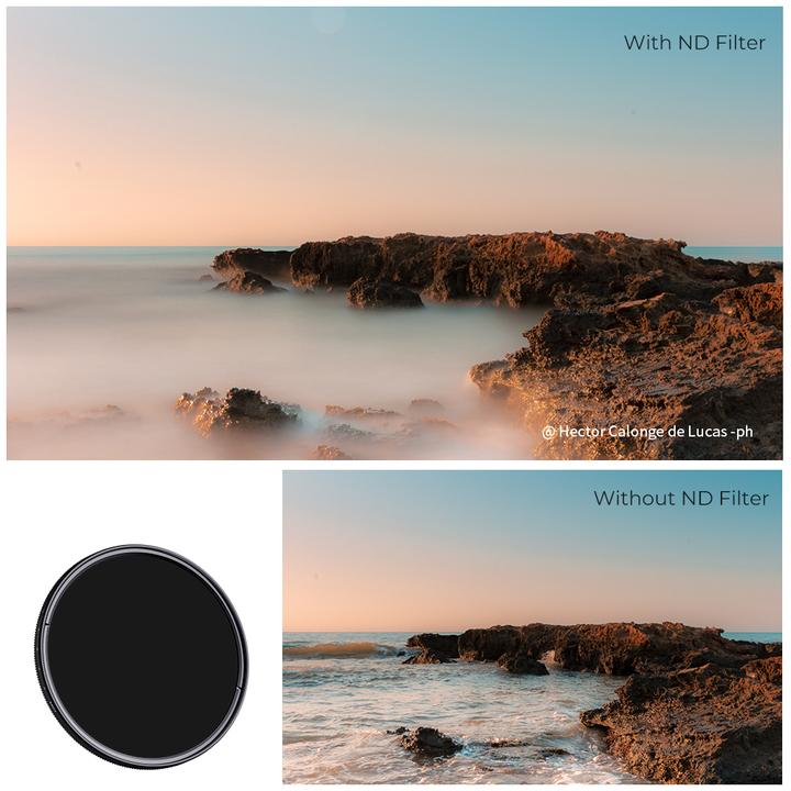 Produktbild K&F Concept Filter Slim 77 mm KV34 (77 mm, ND- / Graufilter)