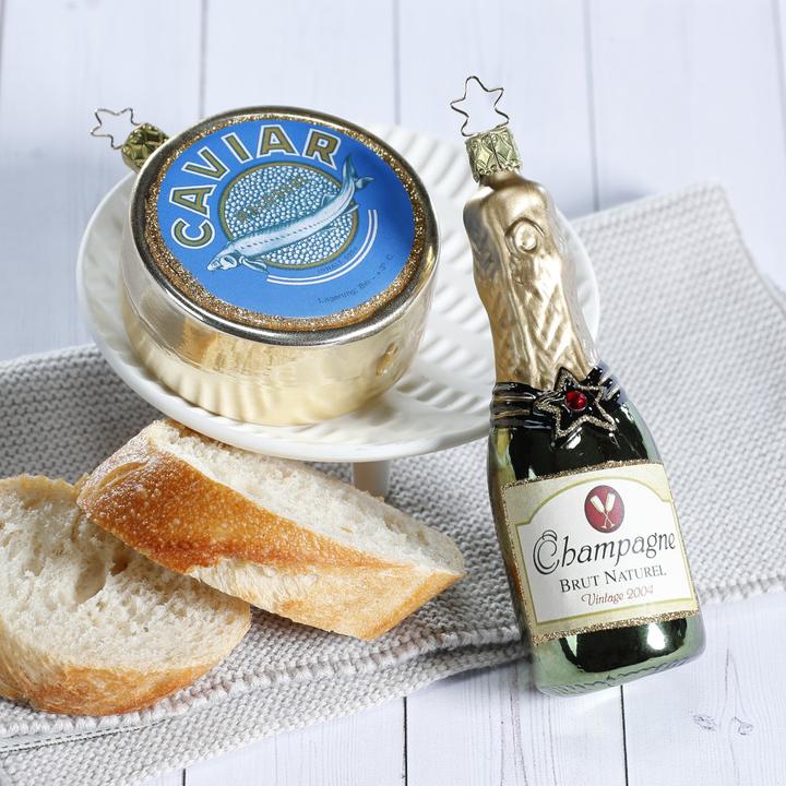 Image du produit Inge’s Glas Christmas Decor Boule de Noël Caviar (1 -pièce)