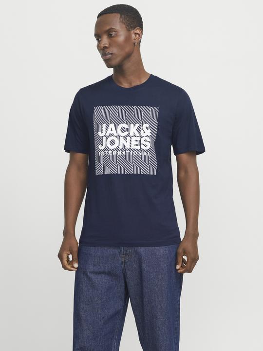 Produktbild Jack & Jones 3er-pack Gedruckt Rundhals T-shirt T-shirt (S)