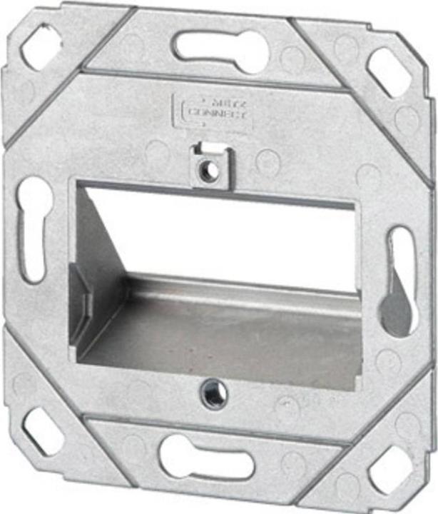 Metz Connect 130B20D31200KE Keystone 3Port DE UP0 empty pure white Junction box without cover