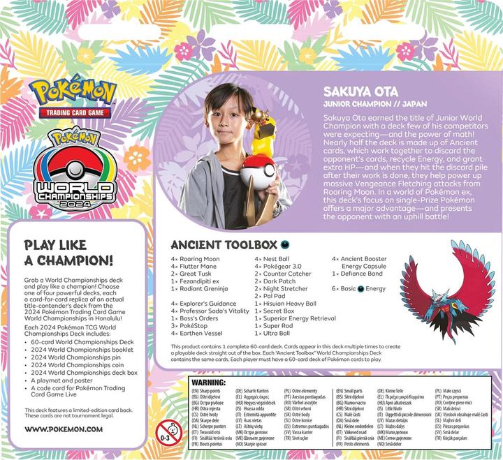 Produktbild Pokémon P-EN World Championship Deck 2024 (Englisch, Deck)