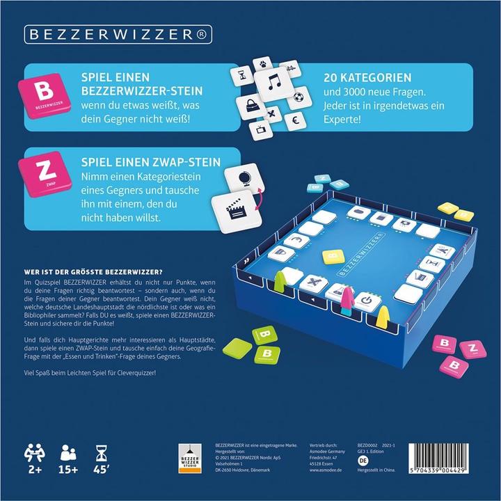 Produktbild Asmodée Bezzerwizzer (Deutsch)