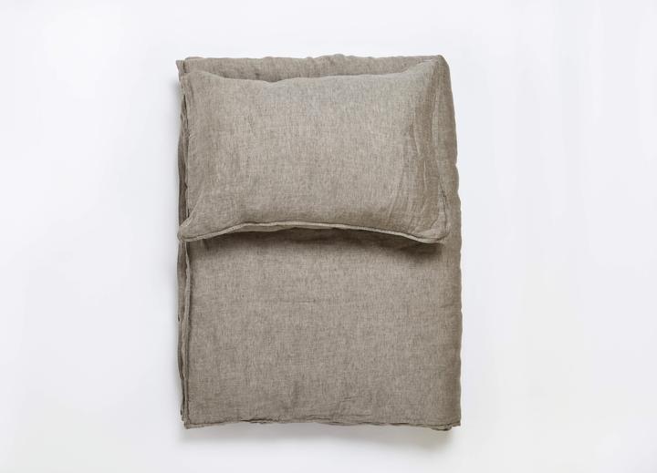 Actual product image lavie Linus Natural (Pillowcase, 65 x 65 cm)