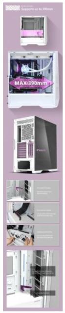 Image du produit Zalman Z9 Iceberg Tour midi (mATX, Mini-ITX, ATX, E-ATX)
