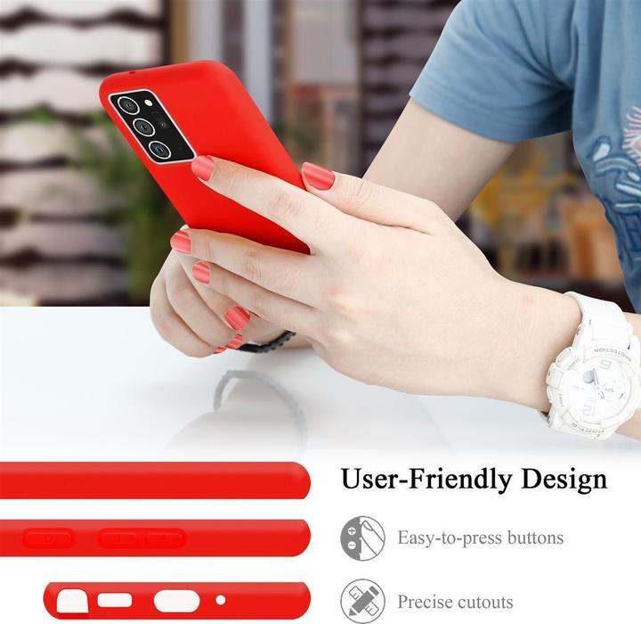 Immagine prodotto Cadorabo Copertura della cassa del silicone liquido TPU (Samsung Galaxy Note 20+)