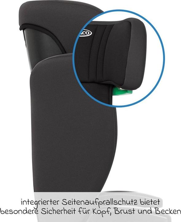 Actual product image Graco Junior Maxi (Child seat, ECE R129/i-Size Standard)