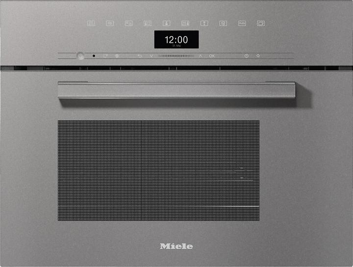 Image du produit Miele Cuit-vapeur avec micro-ondes pour une cuisson saine et un chauffage rapide avec mise en réseau. DGM