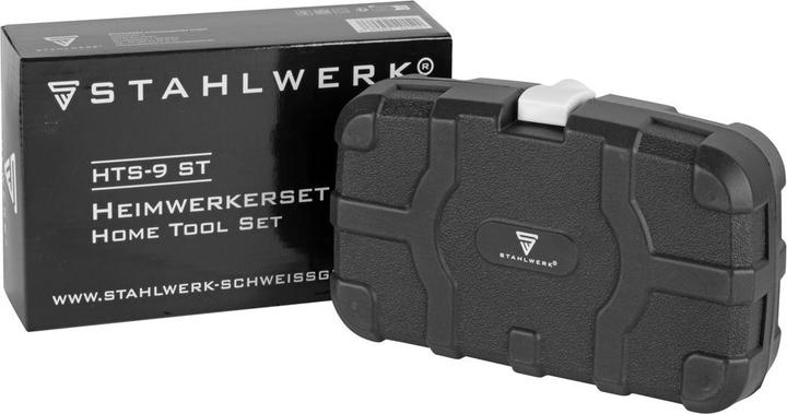 Produktbild Stahlwerk Heimwerker Set HTS-9 ST Werkzeugkoffer mit 8-teiligem Werkzeug Set (8 Teile)
