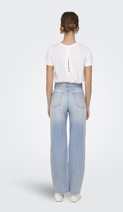 Actual product image Only ONLMADDIE Hohe Taille Weiter Beinschnitt Jeans Straight-Fit jeans (W32/L32)