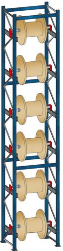 Immagine prodotto Schulte Lagertechnik Scaffale di base BlockRoll Cable Reel