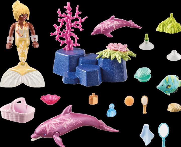 Produktbild Playmobil Meerjungfrau mit Delfinen (71501, Playmobil Princess Magic)