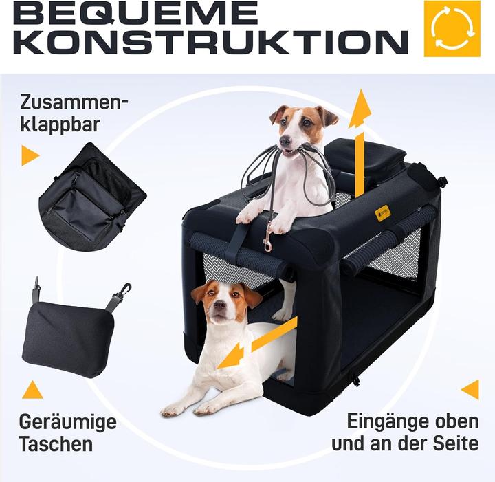 Immagine prodotto Petproved Hundetransportbox (Cane, Pieghevole, Traspirante)