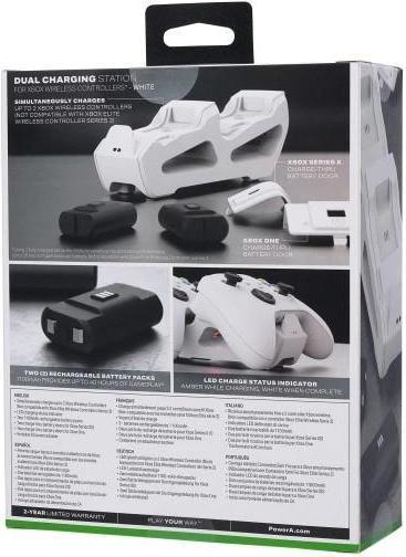 Actual product image PowerA The Charging Station is for XBOX Series X | S / One keypads (Xbox Series X, Xbox Series S, Xbox One S)