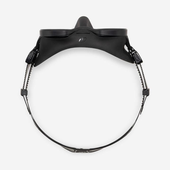 Actual product image Subea Tauchmaske Apnoetauchen Antibeschlag kleines Volumen - 500 Dual LV schwarz