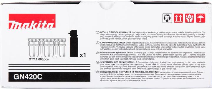 Actual product image Makita FUEL CELL AND PREMIUM PIN 3.1X15 1000PCS