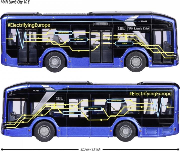 Actual product image Majorette MAN Lion's City 10 E Bus