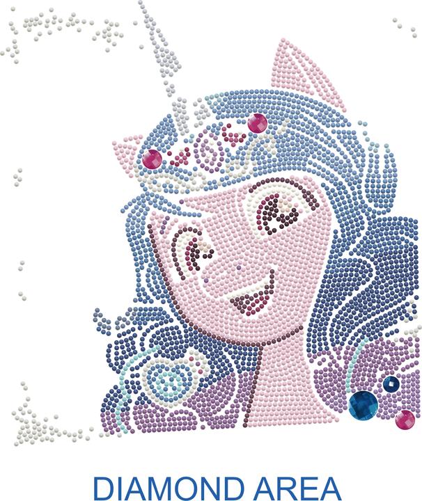 Produktbild Diamond Dotz DOTZ BOX® Original Diamond Painting Set My Little Pony "Izzy Moonbow", Kreativset mit glitzernden