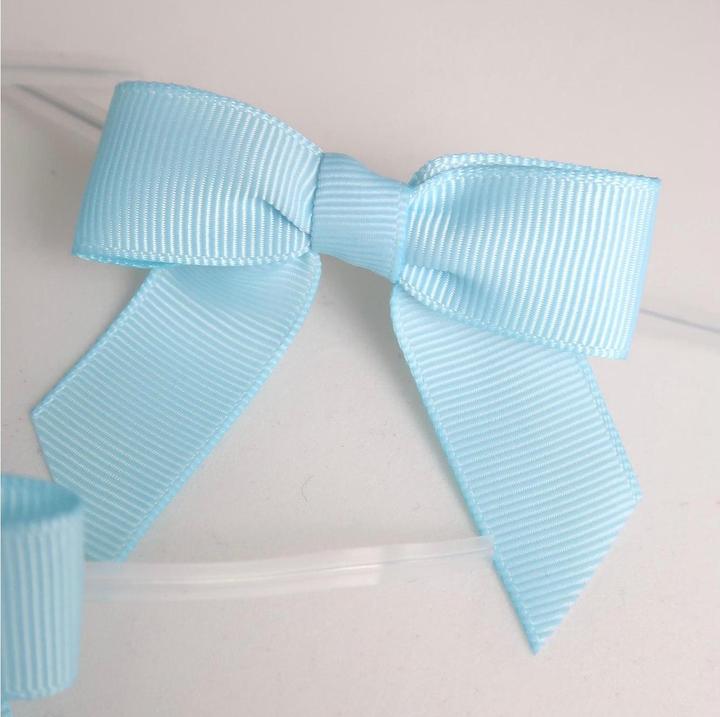 Produktbild Cut my Cookies Verschluss mit Schleife 10 Stück, Hellblau, Material (10 x)