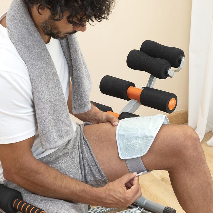 Produktbild InnovaGoods Cold or Hot Gel Bag for Injuries Adjustable Cushion with Gel Beads for Freezer or Microwave Cold/Hot (1 x, 900 ml)