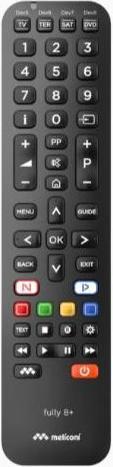 Meliconi Fully 8+ (Universal remote control, Miracast)
