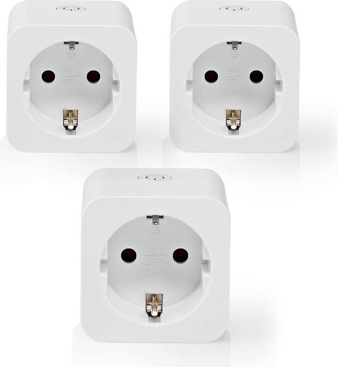 Image du produit Nedis SmartLife Smart Plug | Wi-Fi | Mesureur de puissance | 3680 W | Type F (CEE 7/7) | 0 - 55 °C | An