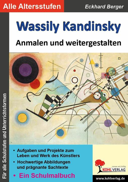 Produktbild Wassily Kandinsky... anmalen und weitergestalten (Deutsch, Eckhard Berger, 2023)