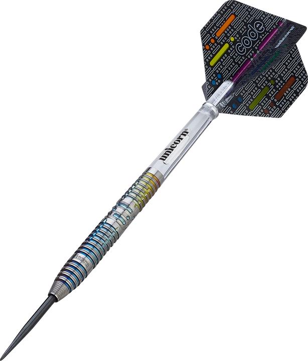 Produktbild Unicorn Jeffrey de Zwaan Code Players Steel Dart (25 g)