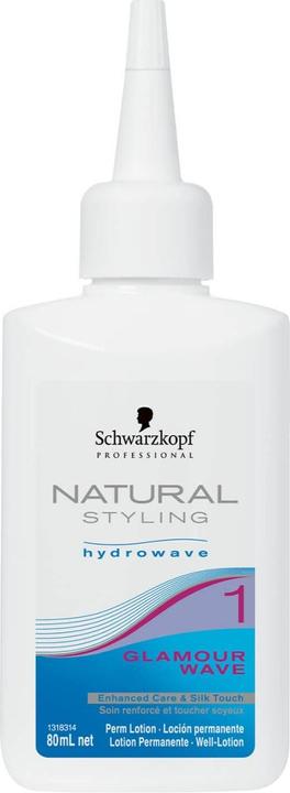 Actual product image Schwarzkopf Professional Glamour 1 Natural Styling Hydrowave (Hair gel, 80 ml)