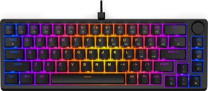 Actual product image Krux Klawiatura Atax 65% Pro RGB Outemu Red (KRX0126) (US, Cable)