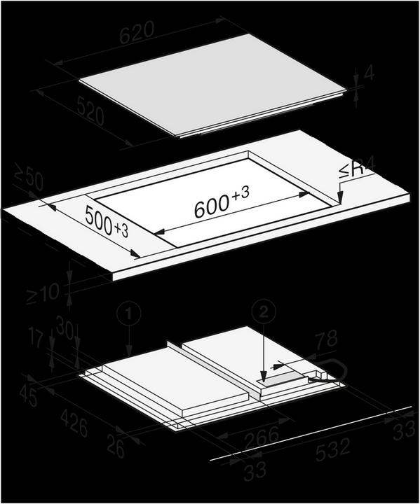 Actual product image Miele KM 7667 FL 11153610