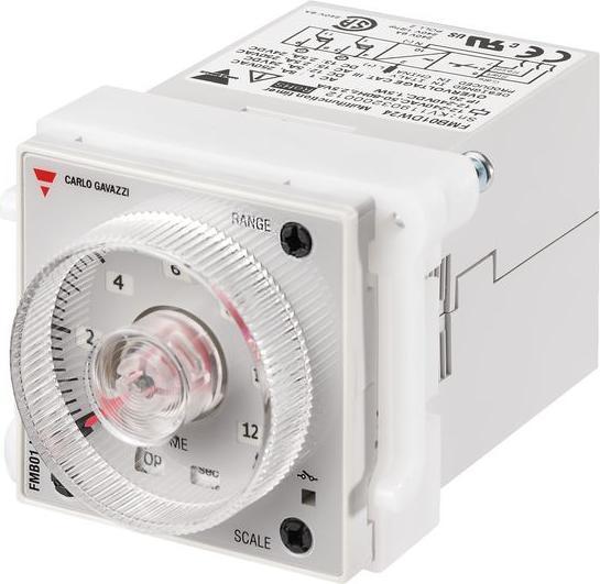 Image du produit Carlo Gavazzi Relais temporisé FMB01 300h 250V 8A 24V 2 inverseurs Nombre de fonctions 7