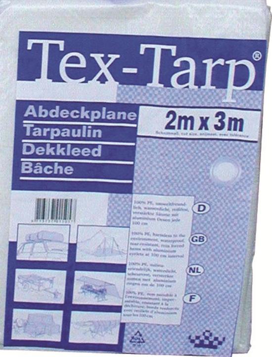 Actual product image EDE Tarpaulin Tex-Tarp 3 x 4 m fabric weight 100 gr., 4 x 5 m, 120 g/m² (4 x 3 m)