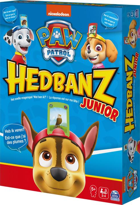 Actual product image NoName Paw Patrol Hedbanz (English)