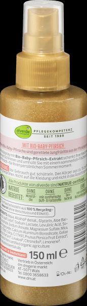 Actual product image dm alverde Shimmer Spray Summer Happiness