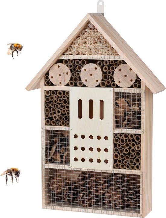 Immagine prodotto ProGarden Set di 2 hotel per insetti, 51 x 35 x 10 cm (Api, Coccinelle)
