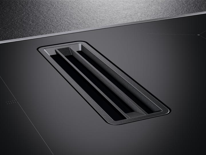 Image du produit AEG COLI84FHXB Table de cuisson autoportante avec hotte aspirante intégrée / Série 6000 Bridge XT /